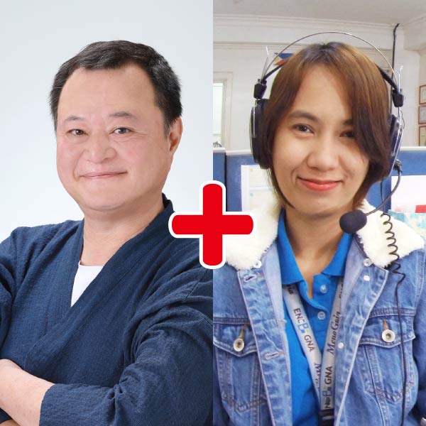 塾長の英検対策講義と、外国人講師とのマンツーマンレッスンのタッグで、お互いの強みで、より英語力が育つ！